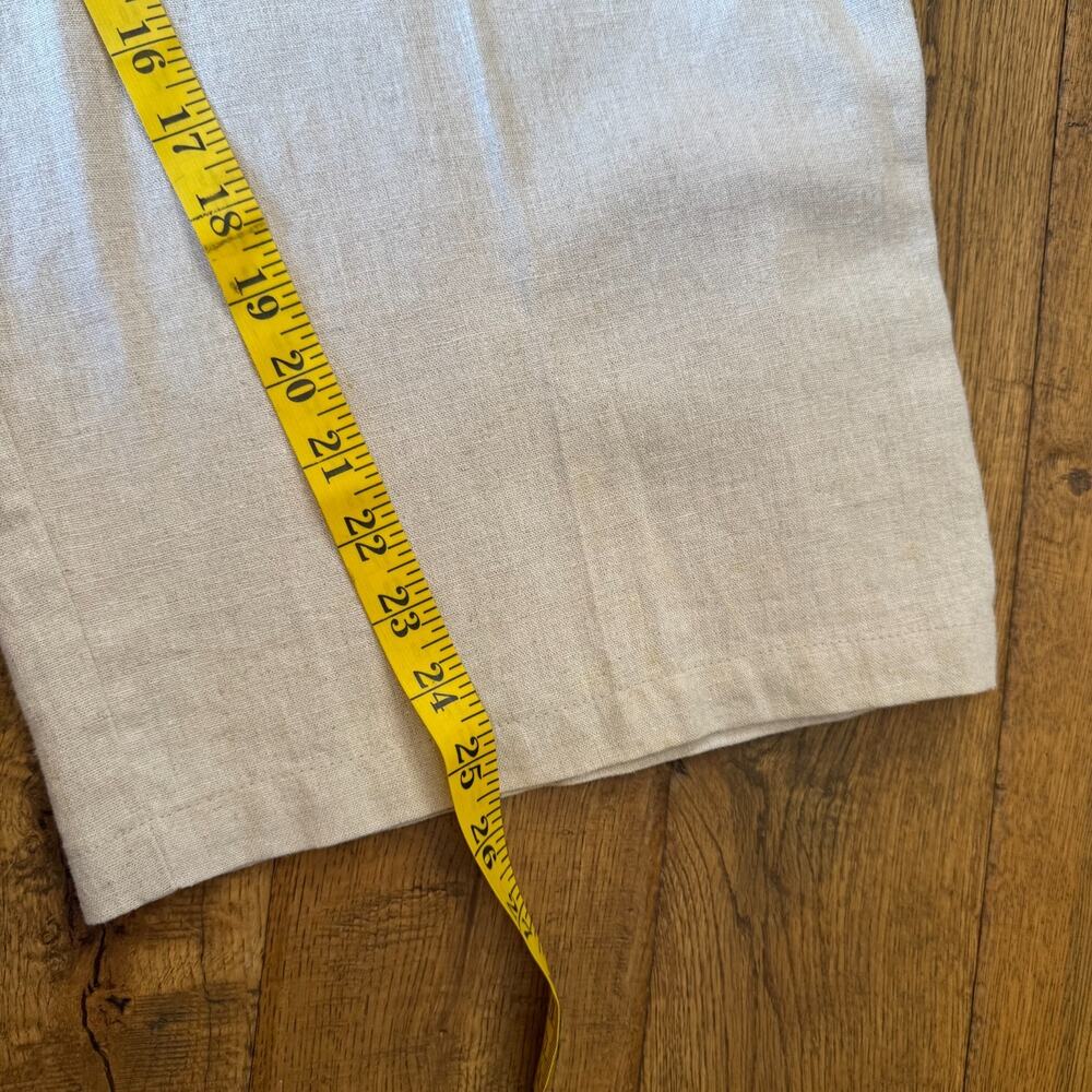 Westbound 100% Linen Button Up Shirt Womens XL with Linen Blend Capri Pants L - Picture 6 of 14